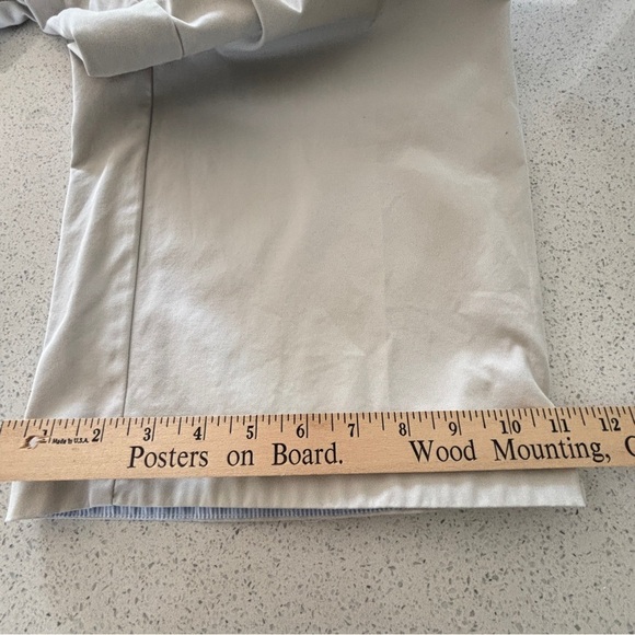 Lands' End Capri Pants Plus Size 18 Khaki 100% Cotton Classic Preppy Chinos - Picture 12 of 15